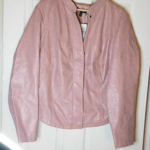 torrid pink moto jacket